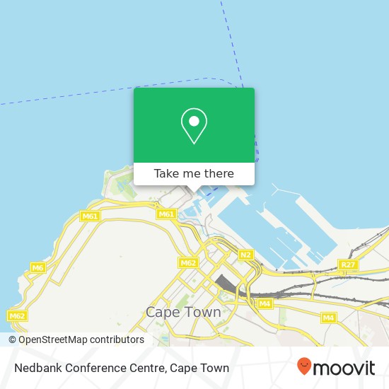 Nedbank Conference Centre map