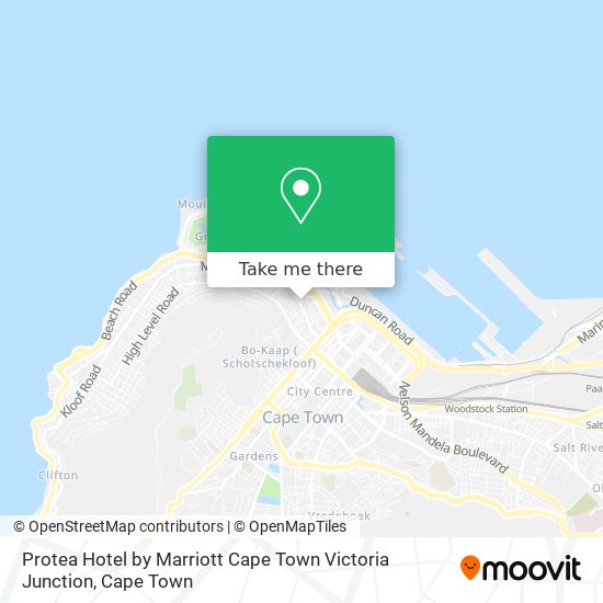 Protea Hotel by Marriott Cape Town Victoria Junction map