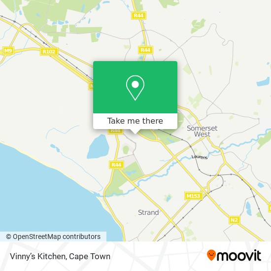 Vinny’s Kitchen map