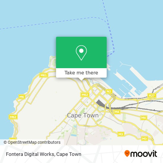 Fontera Digital Works map