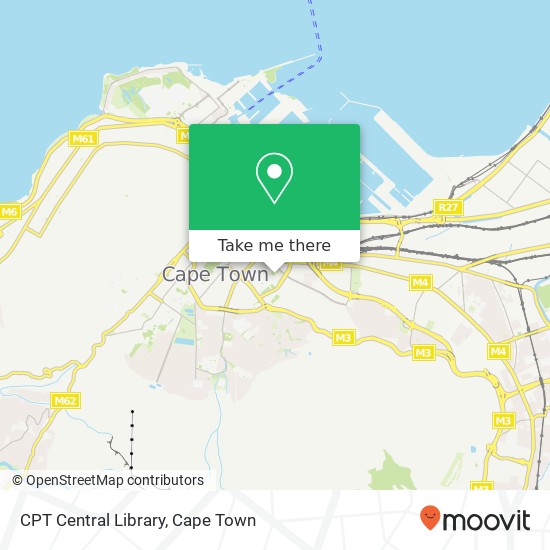 CPT Central Library map