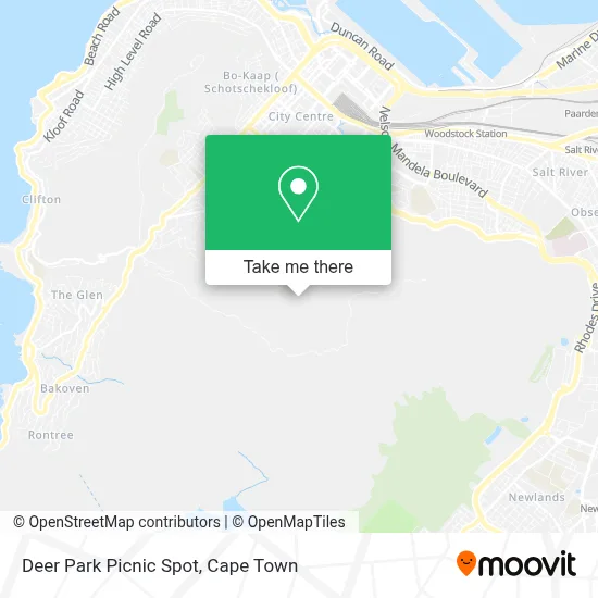 Deer Park Picnic Spot map