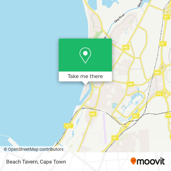 Beach Tavern map