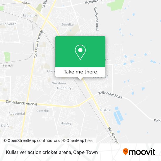 Kuilsriver action cricket arena map