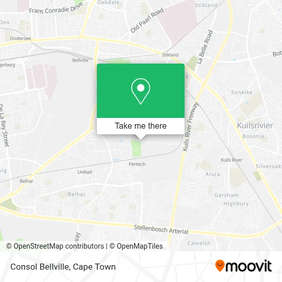 Consol Bellville map
