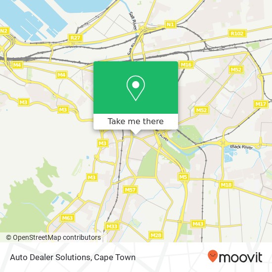 Auto Dealer Solutions map