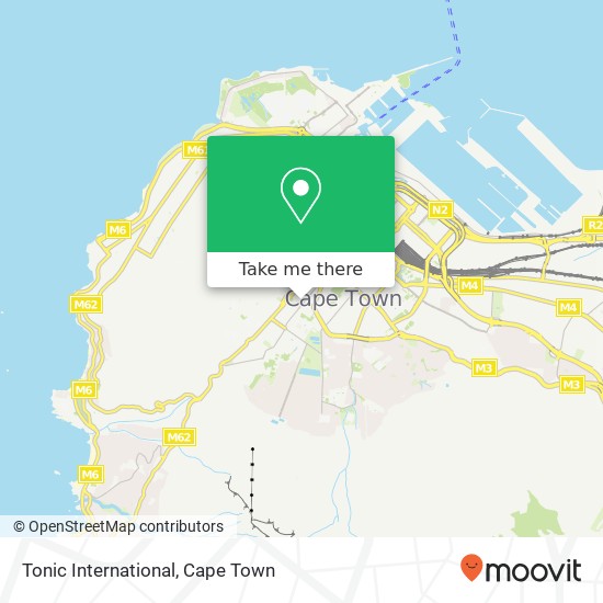 Tonic International map