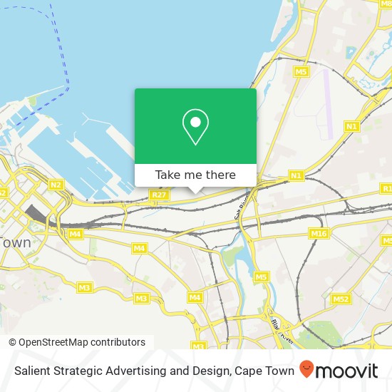Salient Strategic Advertising and Design map