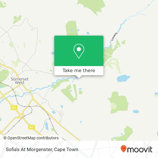 Sofia's At Morgenster map