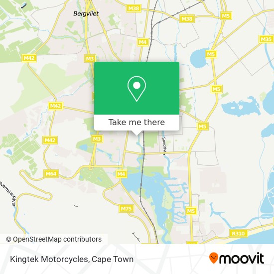 Kingtek Motorcycles map