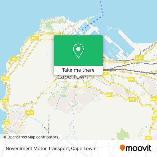 Government Motor Transport map