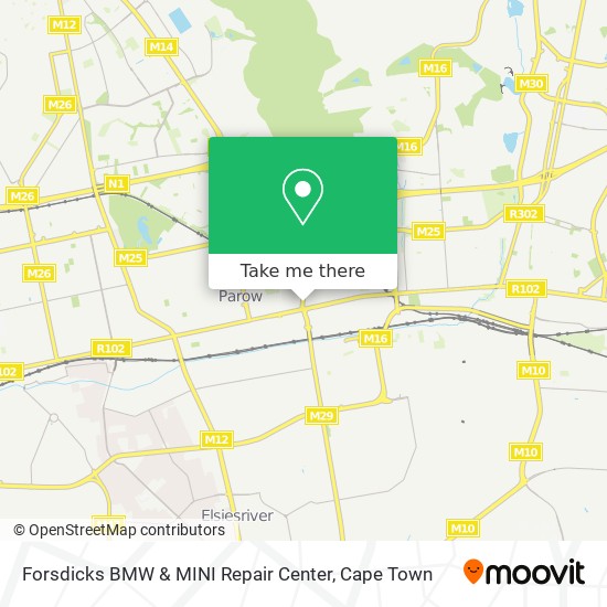 Forsdicks BMW & MINI Repair Center map