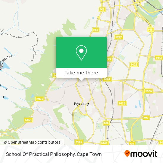 School Of Practical Philosophy map
