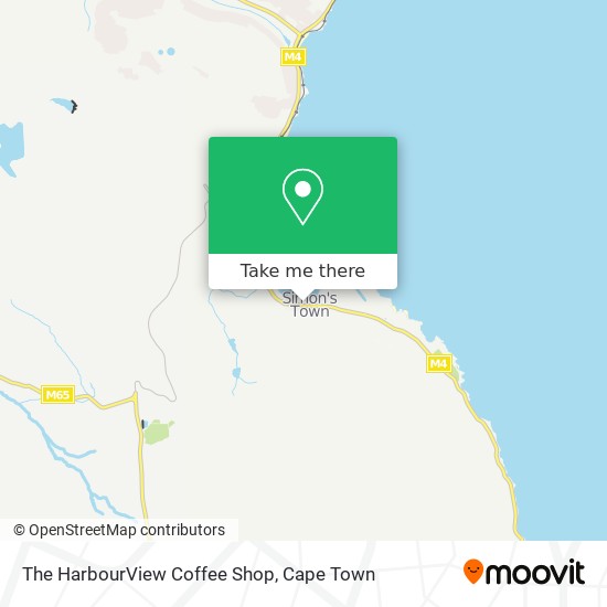 The HarbourView Coffee Shop map