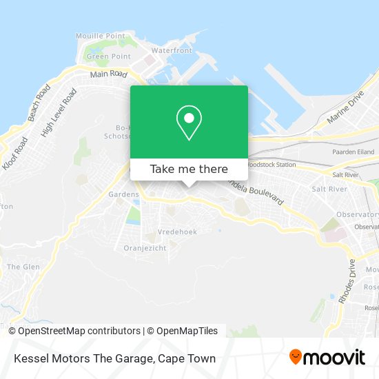 Kessel Motors The Garage map