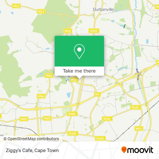 Ziggy's Cafe map