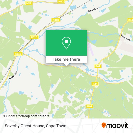 Soverby Guest House map