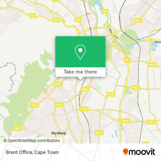 Brent Office map