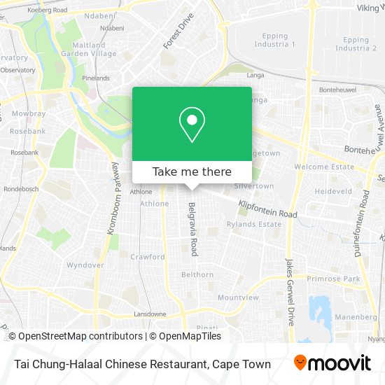 Tai Chung-Halaal Chinese Restaurant map