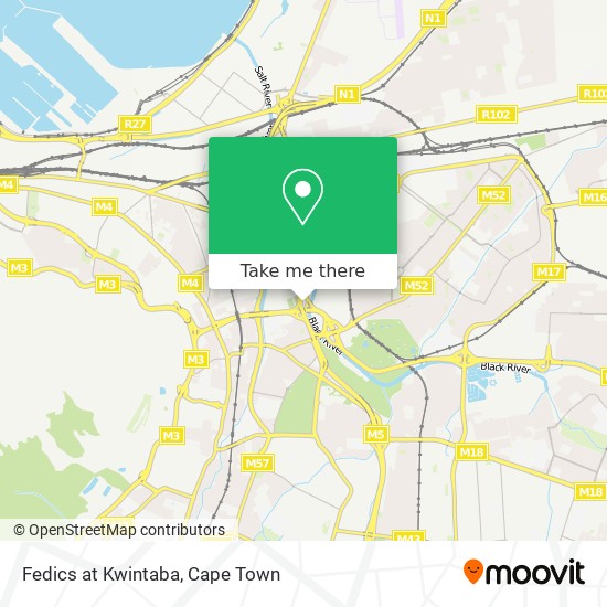 Fedics at Kwintaba map
