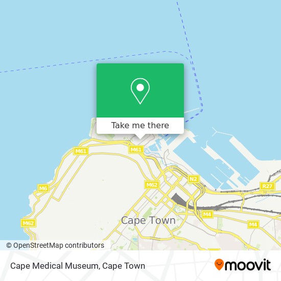 Cape Medical Museum map