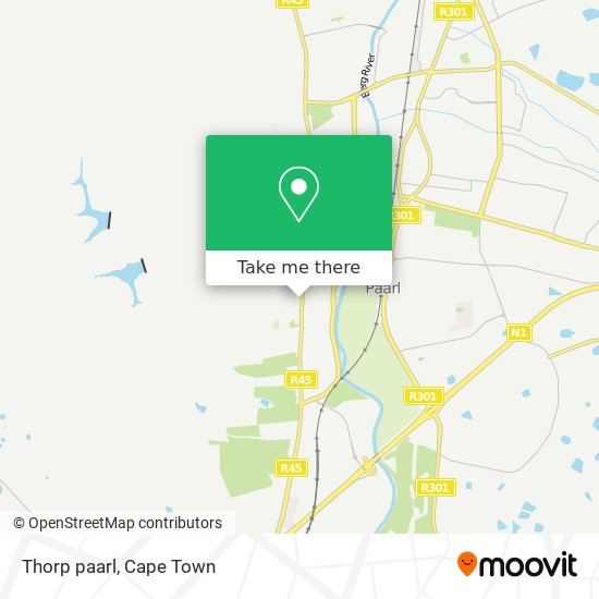 Thorp paarl map