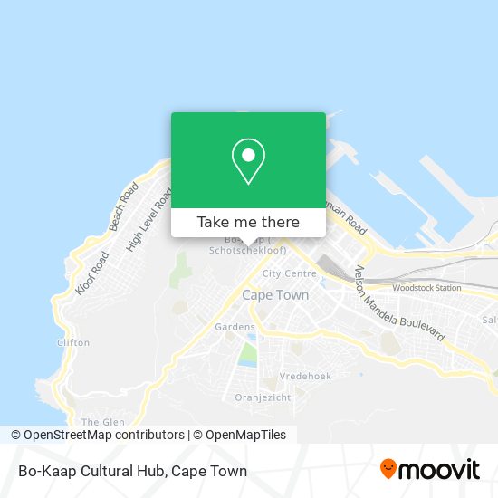 Bo-Kaap Cultural Hub map