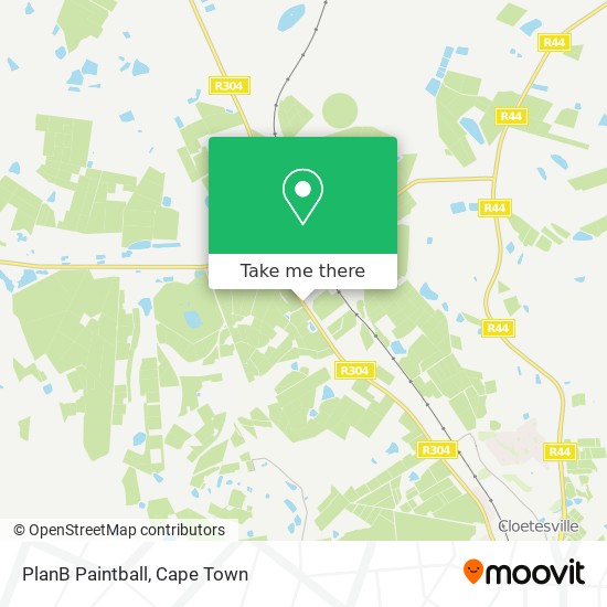 PlanB Paintball map