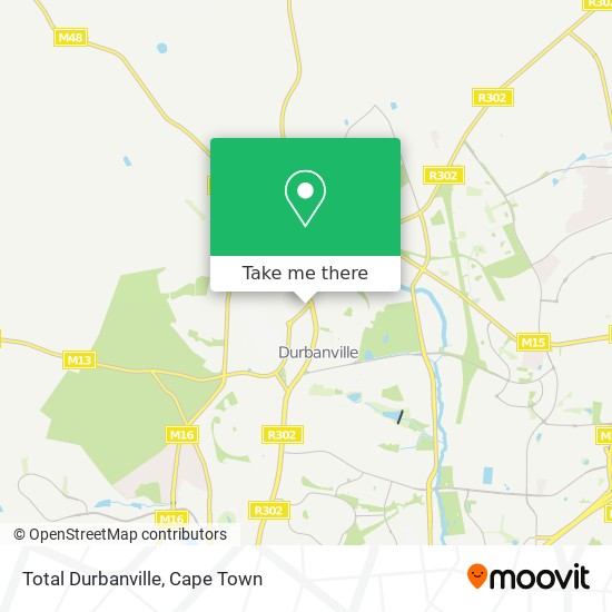 Total Durbanville map