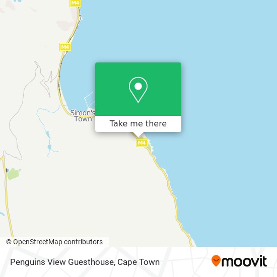 Penguins View Guesthouse map