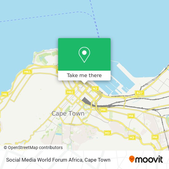 Social Media World Forum Africa map