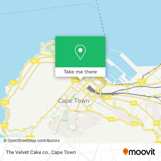 The Velvet Cake co. map