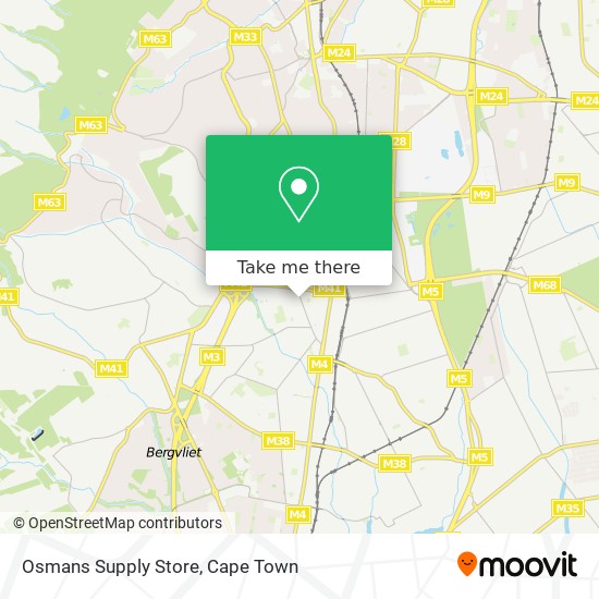 Osmans Supply Store map