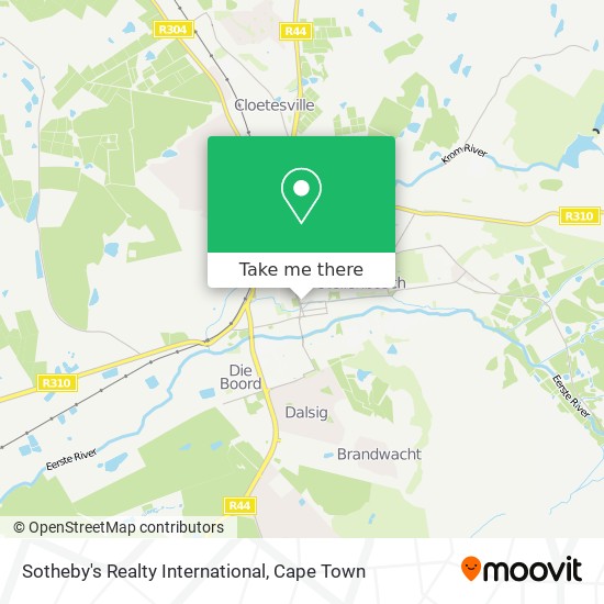 Sotheby's Realty International map