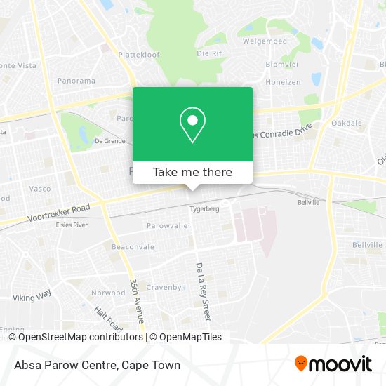Absa Parow Centre map