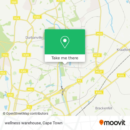 wellness warehouse map