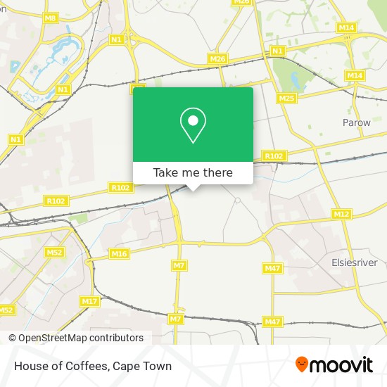 House of Coffees map