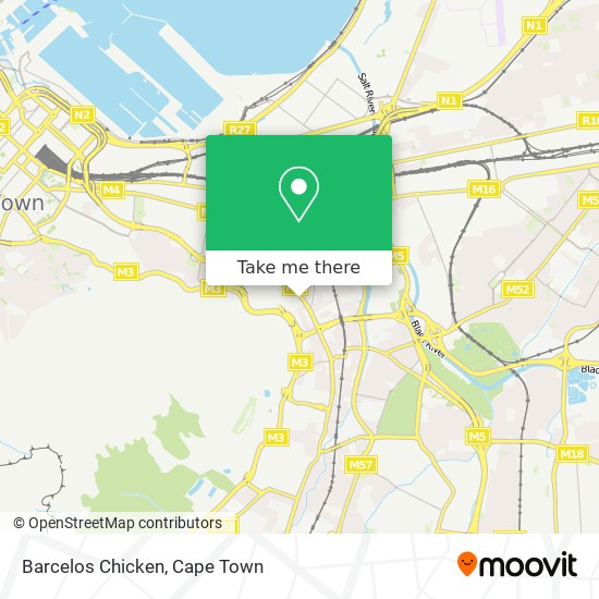 Barcelos Chicken map