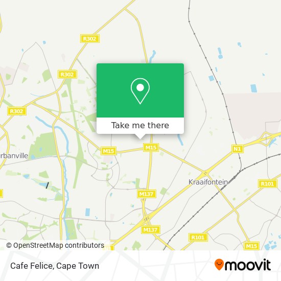 Cafe Felice map