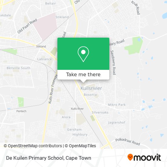 De Kuilen Primary School map