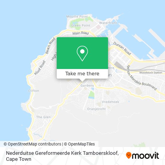 Nederduitse Gereformeerde Kerk Tamboerskloof map