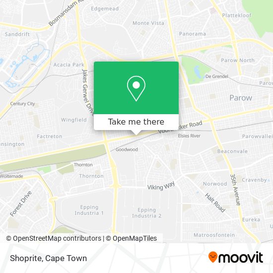 Shoprite map