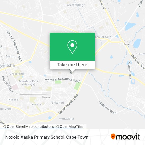 Noxolo Xauka Primary School map