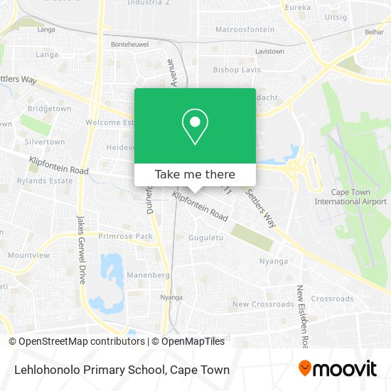 Lehlohonolo Primary School map