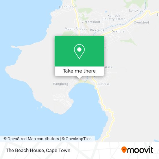 The Beach House map