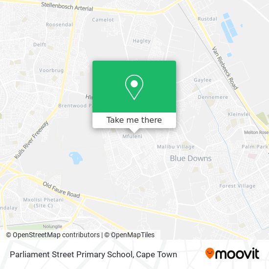 Parliament Street Primary School map