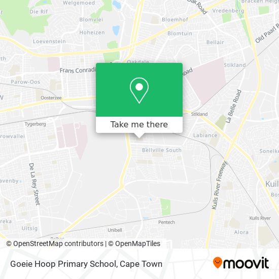 Goeie Hoop Primary School map