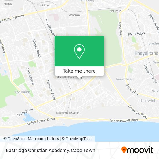 Eastridge Christian Academy map