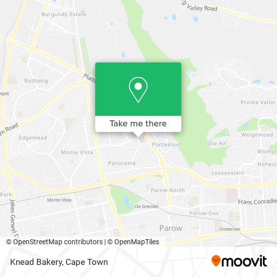 Knead Bakery map