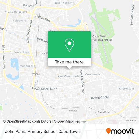 John Pama Primary School map